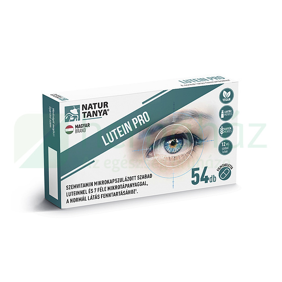 NATUR TANYA LUTEIN PRO ÉTREND-KIEGÉSZÍTŐ FILMTABLETTA 54DB