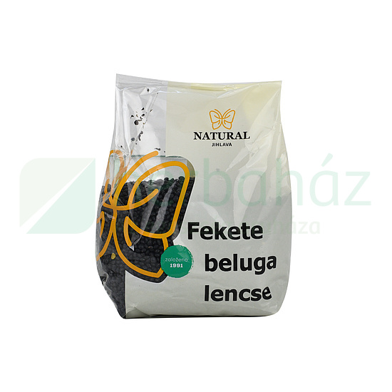 NATURA FEKETE BELUGA LENCSE 400G