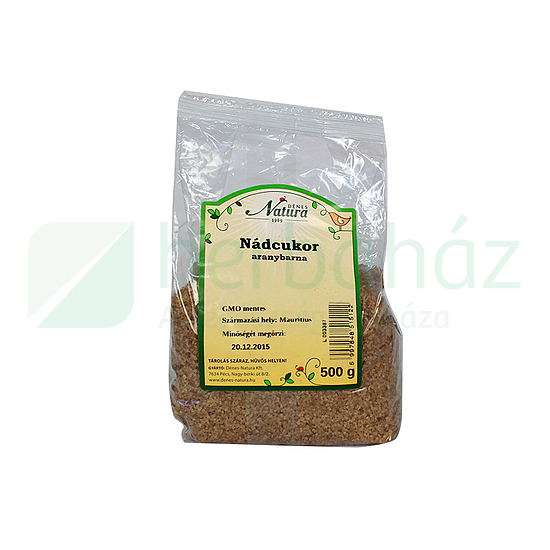 DÉNES NATURA NÁDCUKOR ARANYBARNA 500G