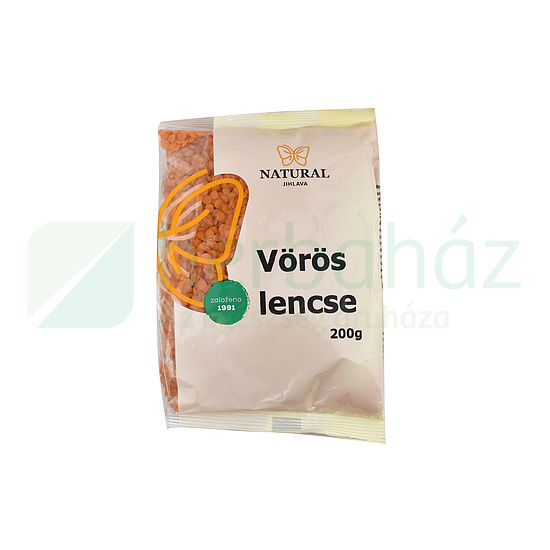 NATURAL LENCSE VÖRÖS 200G