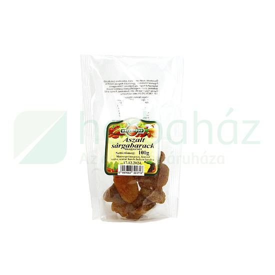 NATURFOOD ASZALT SÁRGABARACK 100G