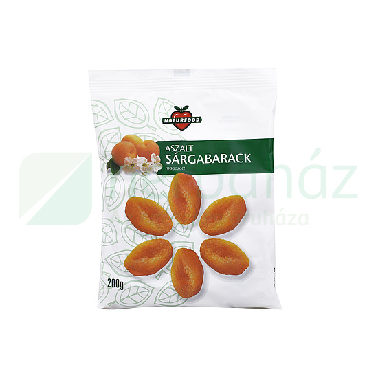 NATURFOOD ASZALT SÁRGABARACK 200G