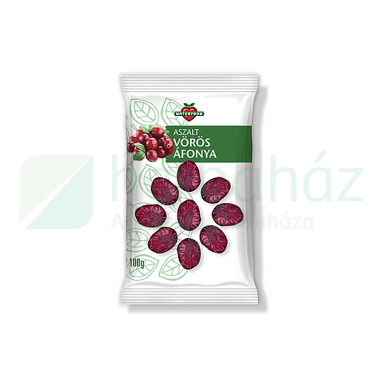 NATURFOOD ASZALT VÖRÖSÁFONYA 100G