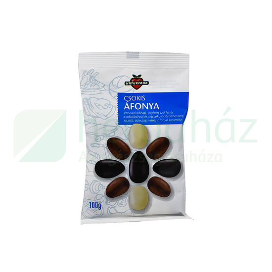 NATURFOOD CSOKIS ÁFONYA 100G