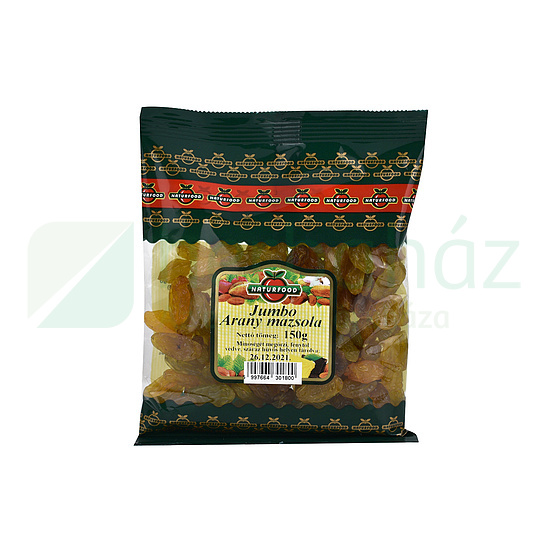 NATURFOOD JUMBO ARANY MAZSOLA 150G