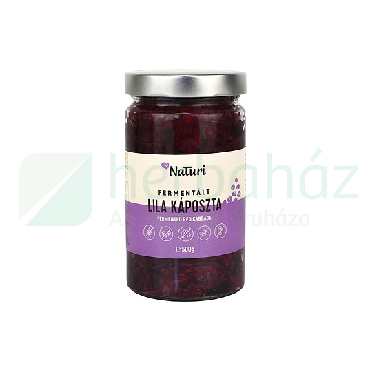 NATURI FERMENTÁLT LILA KÁPOSZTA 500G [H]