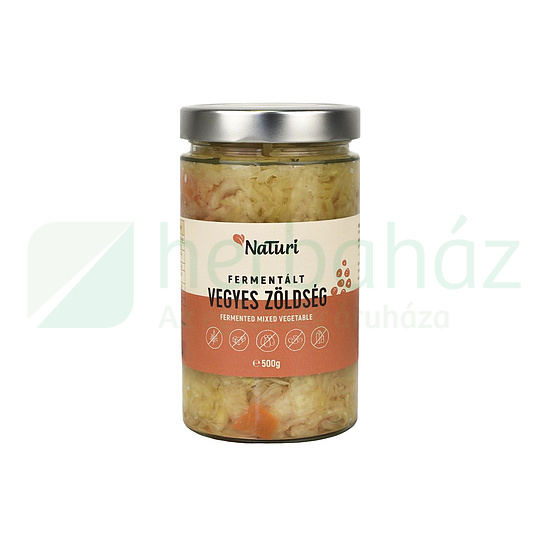 NATURI FERMENTÁLT VEGYES ZÖLDSÉG 500G [H]