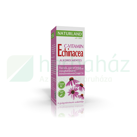 NATURLAND ECHINACEA+ C-VITAMIN 150ML