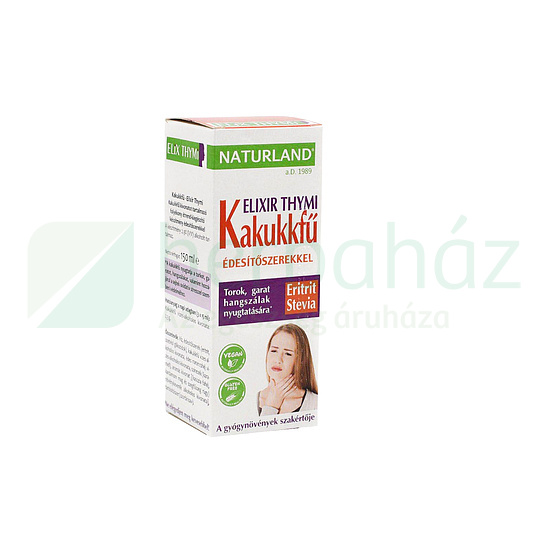 NATURLAND KAKUKKFŰ (ELIXIR THYMI) ÉDESÍTŐSZERREL 150ML