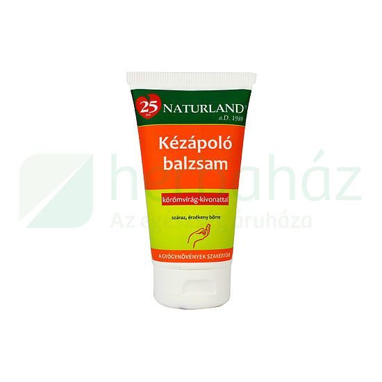 NATURLAND KÉZÁPOLÓ BALZSAM KÖRÖMVIRÁG KIVONATTAL 120ML
