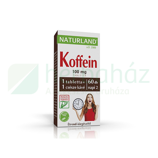 NATURLAND KOFFEIN TABLETTA 60DB