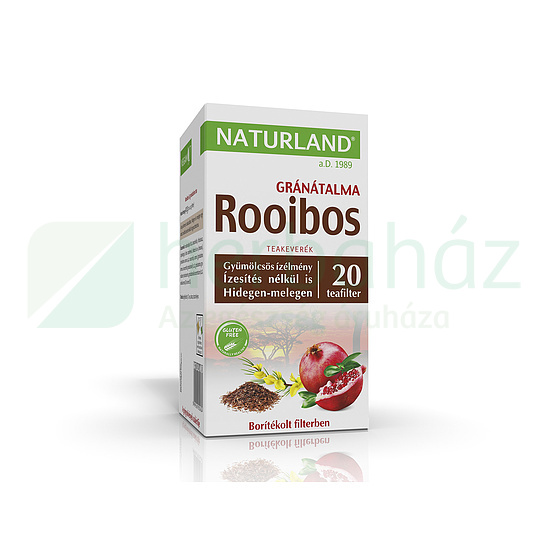 NATURLAND ROOBIOS TEA GRÁNÁTALMÁVAL  2X20G