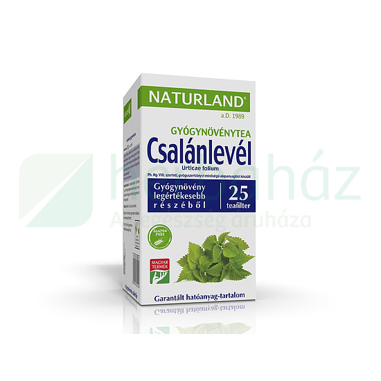 NATURLAND TEA CSALÁNLEVÉL FILTERES 25DB