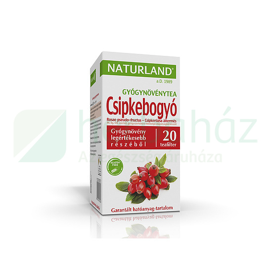 NATURLAND TEA CSIPKEBOGYÓ FILTERES 20DB