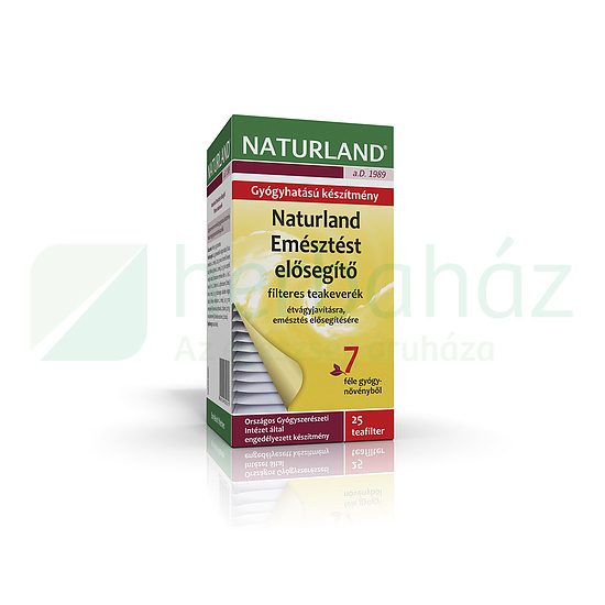 NATURLAND TEA EMÉSZTÉST ELŐSEGÍTŐ FILTERES 25DB