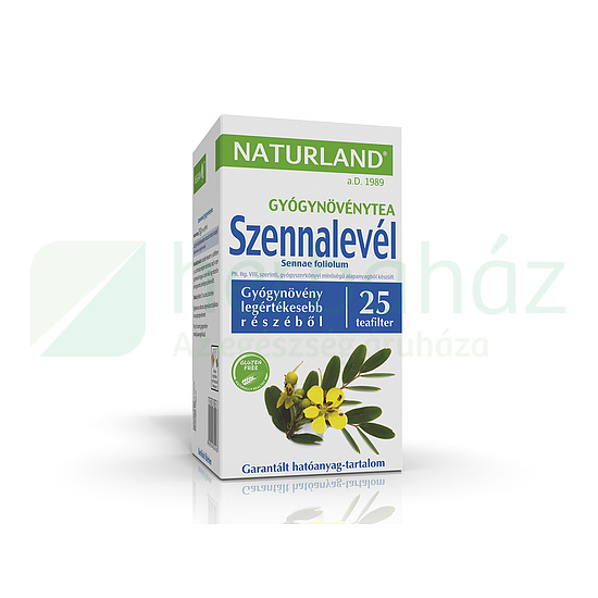 NATURLAND TEA SZENNALEVÉL FILTERES 25DB