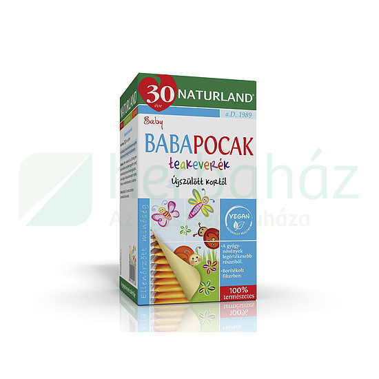 NATURLAND TEAKEVERÉK BABAPOCAK FILTERES 20DB