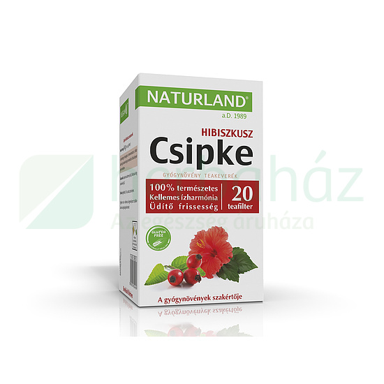 NATURLAND TEAKEVERÉK CSIPKE-HIBISZKUSZ FILTERES 20DB