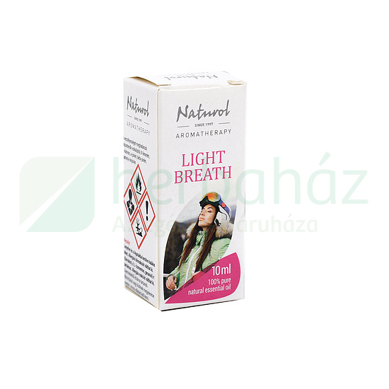 NATUROL KÖNNYED LÉLEGZET ILLÓOLAJ 10ML