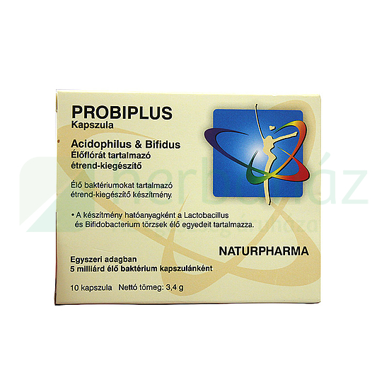 NATURPHARMA PROBIPLUS KAPSZULA 10DB