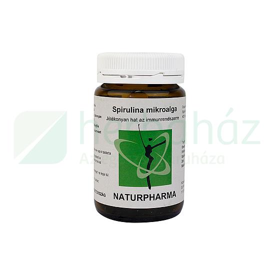 NATURPHARMA SPIRULINA TABLETTA 120DB