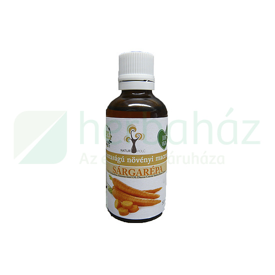 NATURPOLC 100% TISZTASÁGÚ SÁRGARÉPA OLAJ 50ML