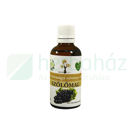 NATURPOLC 100% TISZTASÁGÚ SZŐLŐMAG OLAJ 50ML