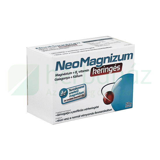 NEOMAGNIZUM KERINGÉS TABLETTA 50DB