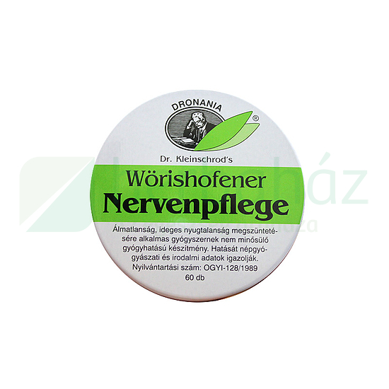 WÖRISHOFENER NERVENPFLEGE TABLETTA 60DB