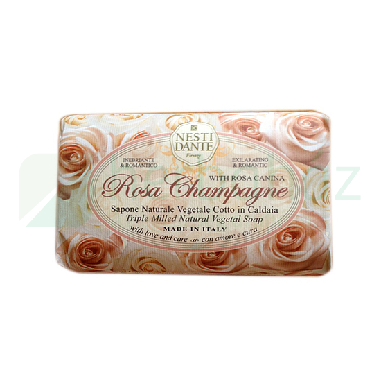 NESTI NATÚRSZAPPAN RÓZSA CHAMPAGNE 150G