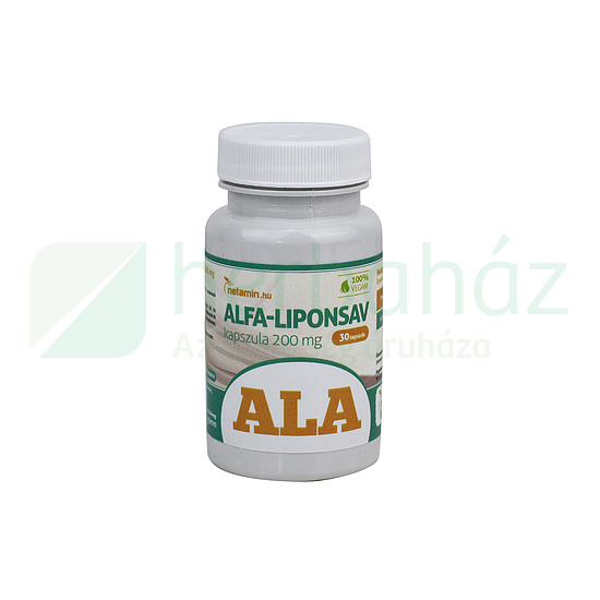 NETAMIN ALFA-LIPONSAV (ALA) KAPSZULA 200 MG 30DB