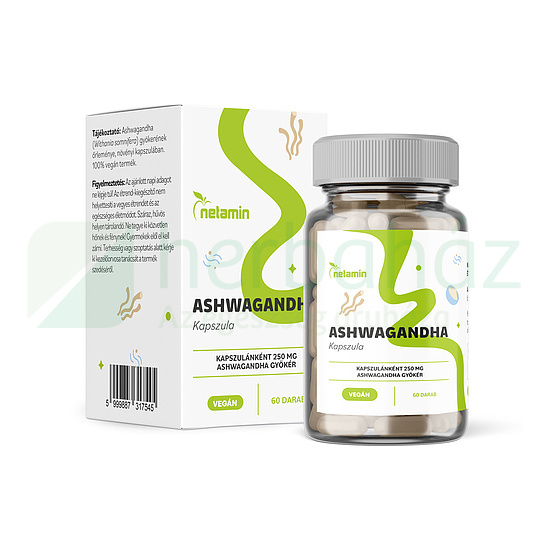 NETAMIN ASHWAGANDHA KAPSZULA 250MG 60DB