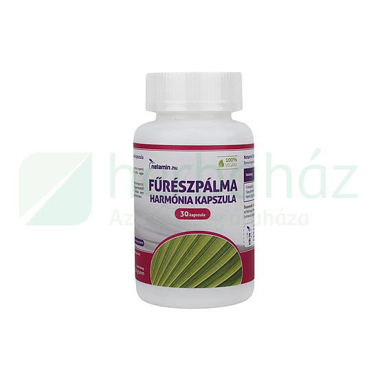 NETAMIN FŰRÉSZPÁLMA HARMÓNIA 450MG KAPSZULA 30DB