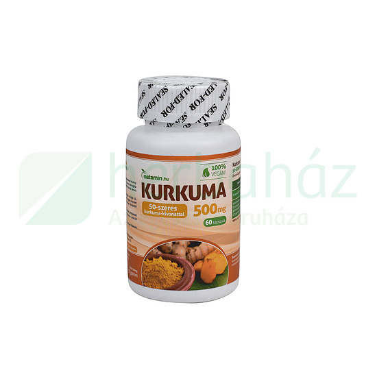 NETAMIN KURKUMA 500MG KAPSZULA 60DB