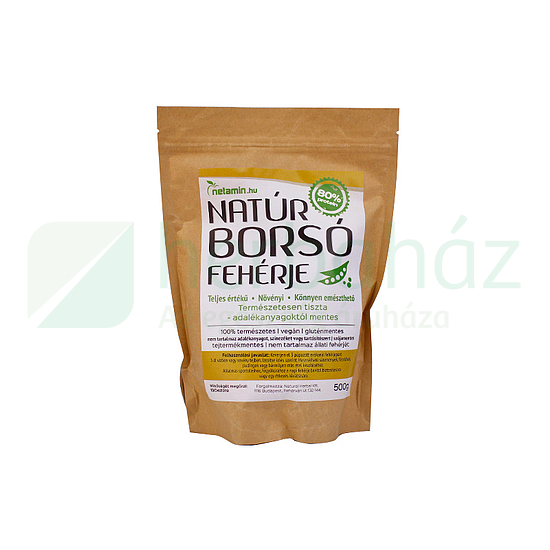 NETAMIN NATÚR BORSÓFEHÉRJE 500G