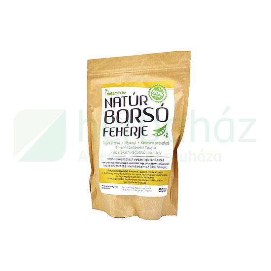 NETAMIN NATÚR BORSÓFEHÉRJE 500G