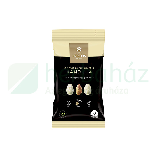NOBILIS MANDULADRAZSÉ KÓKUSZOS 100G