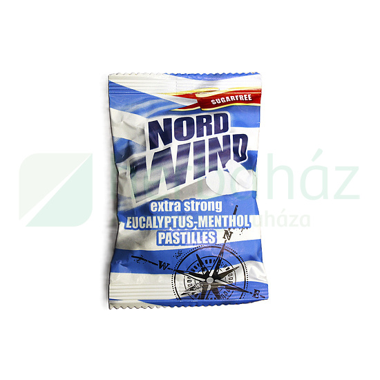 NORDWIND EUKALIPTUSZ-MENTOL CUKORMENTES PASZTILLA 25G