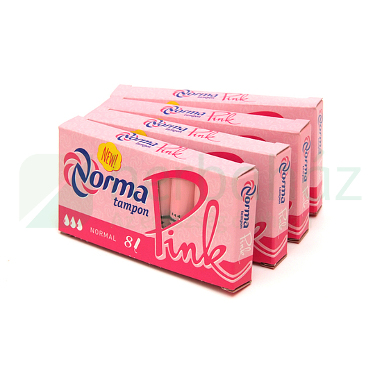 NORMA TAMPON NORMÁL, PINK 8DB