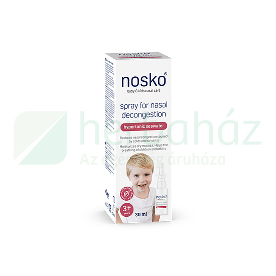 NOSKO ORRDUGULÁS ELLENI ORRSPRAY 3 ÉVES KORTÓL 30ML