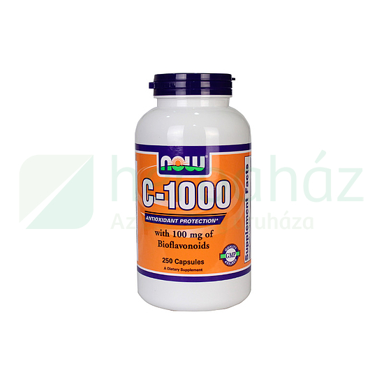 NOW C-VITAMIN 1000MG KAPSZULA 250DB