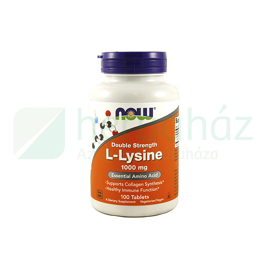 NOW L-LYSINE 1000MG TABLETTA 100DB