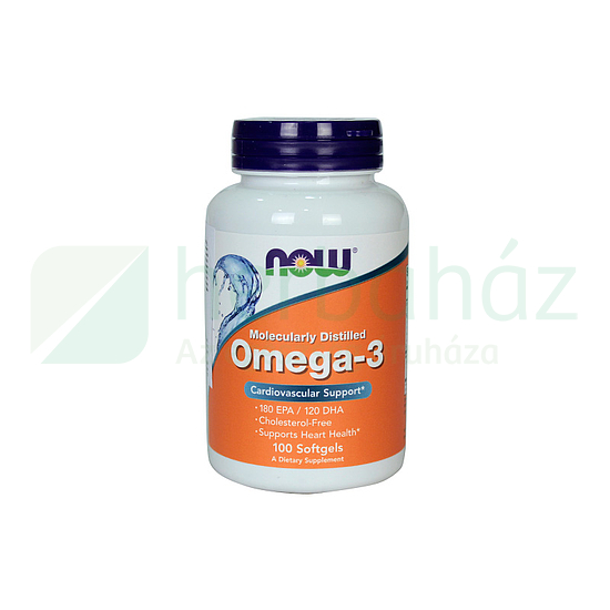 NOW OMEGA 3 GÉLKAPSZULA 100DB