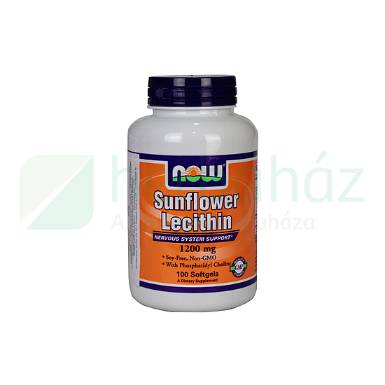 NOW SUNFLOWER LECITIN KAPSZULA 100DB