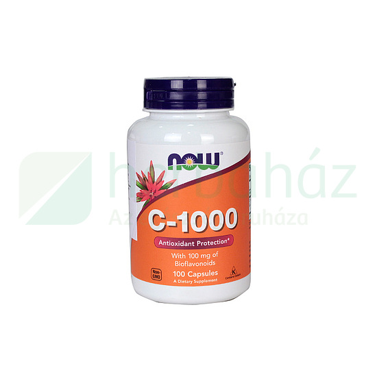 NOW VITAMIN C-1000MG + BIOFLAVONOID KAPSZULA 100DB