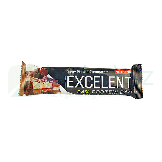 NUTREND EXCELENT FEHÉRJESZELET CSOKOLÁDÉ+NUGÁT ÁFONYÁVAL TEJCSOKOLÁDÉBAN 85G
