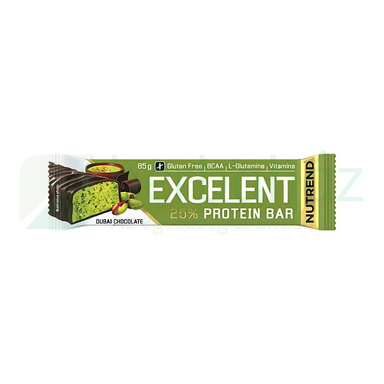 NUTREND EXCELENT FEHÉRJESZELET DUBAI CSOKOLÁDÉ 85G