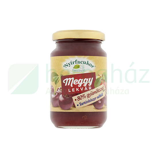 NYÍRFACUKOR LEKVÁR MEGGY 230G