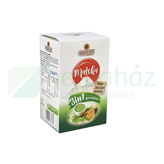 NYÍRFACUKOR OLIGO LIFE MATCHA 3IN1 ZÖLD TEA SPECIALITÁS 6DB