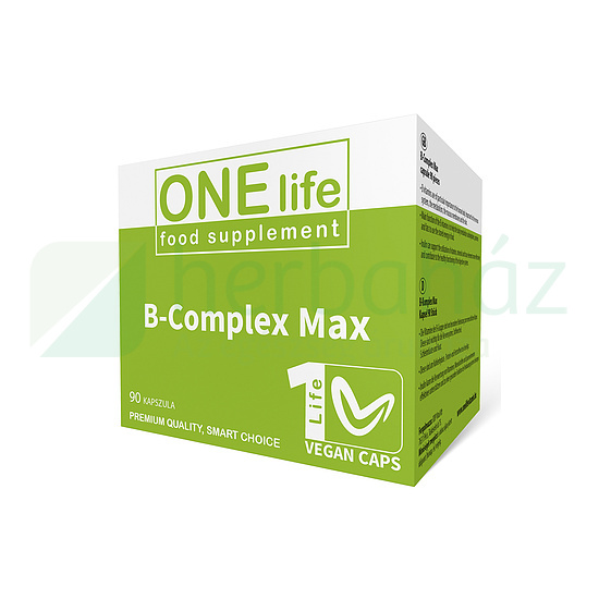 ONE LIFE B-KOMPLEX MAX KAPSZULA 90DB